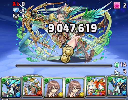 天の川ラッシュ-攻略パーティ