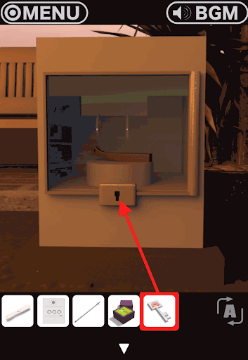 RESORT4黄昏クルーズへの脱出_屋上_鍵を使用する