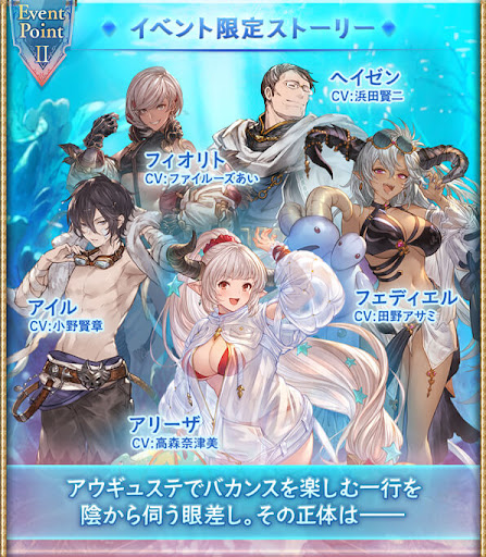 アウギュステのバカンス