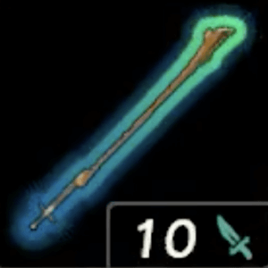 丈夫な長棒付き剣