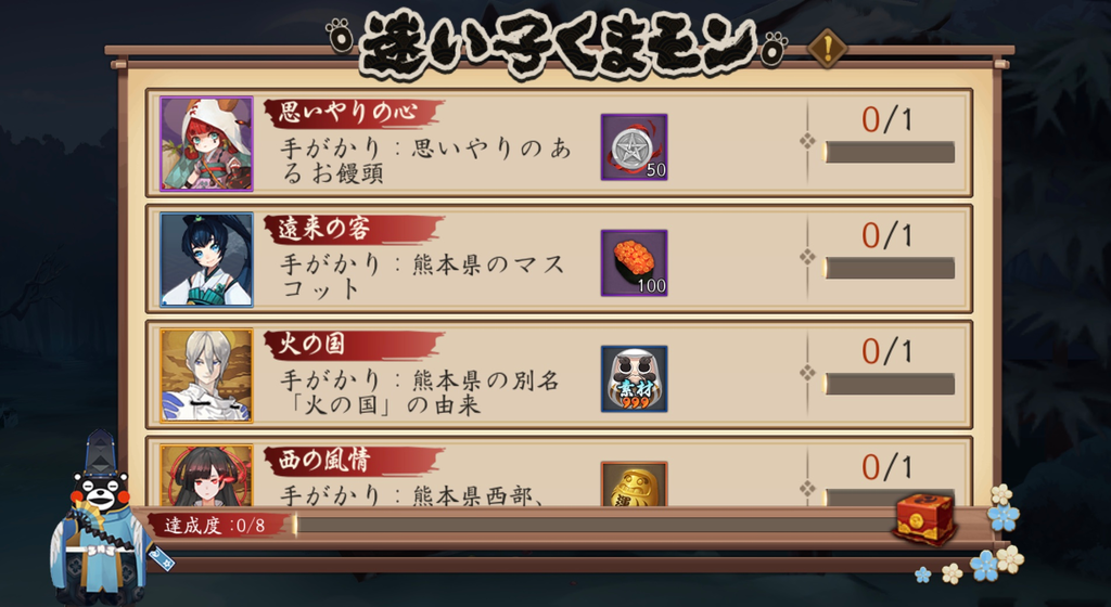 くまモンコラボ任務