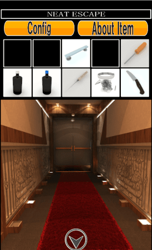 BARからの脱出_廊下奥の壁