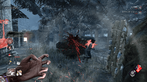 障害物に当てると拡散する