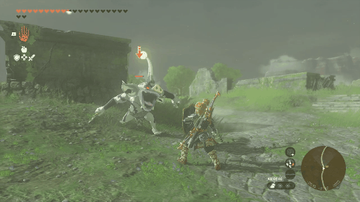 フィニッシュで吹き飛ばせる