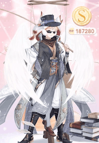 ギルド戦＿中性風クリアコーデ