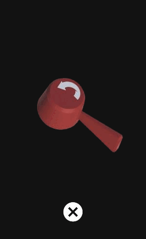 大漁旗～謎解きにゃんこ13～_赤いハンドル