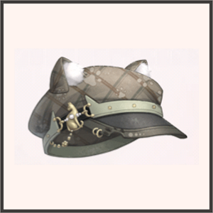 猫の猫耳キャップ