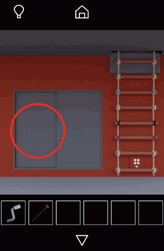 Dango_扉を開けて部屋に入る