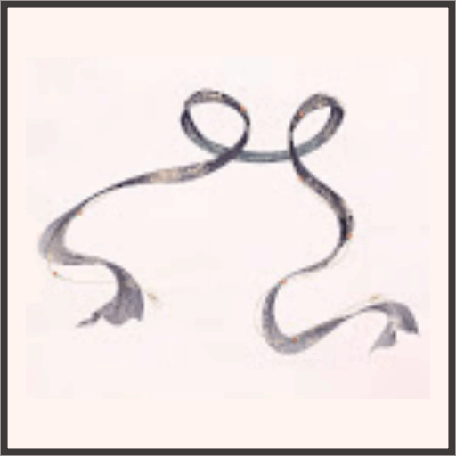 水緞の雲（青）