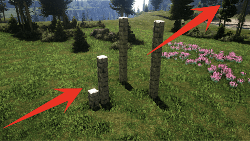 柱トラップ_誘導