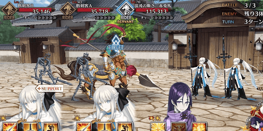 fgo-怪異退治 赤坂 乱世の軍勢_バトル3