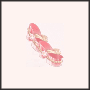 桜色のぽっくり