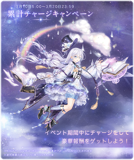 累計チャージキャンペーン