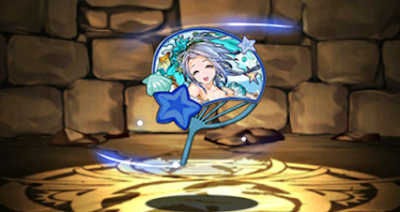 清夏の星女神・エスカマリのうちわ