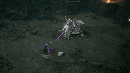 冬眠の高名亀_横から攻撃すれば安全