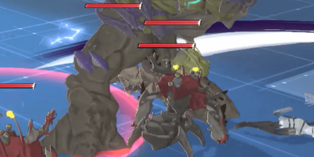 召喚体が出現する前にHPを削る