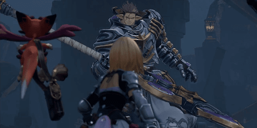 ガランツァを撃破する