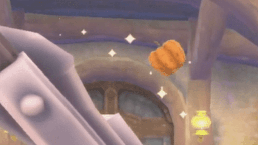 光るかぼちゃを逃さない