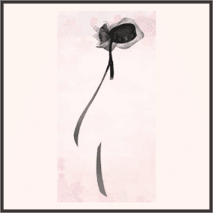 黒いベールの礼帽