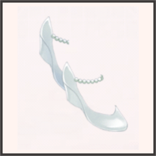 ティアドロップ（白）