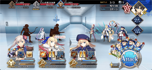 fgo-ゴッド・ラブ・ハント初級_バトル