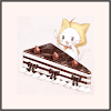 ケーキカットモモ