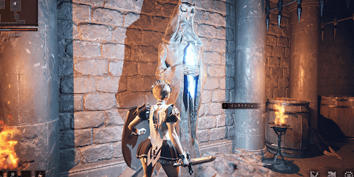 インタラクト_石像