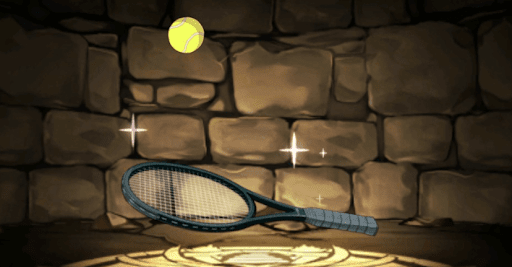 木手のテニスラケット