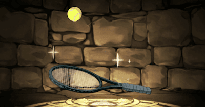 木手のテニスラケット