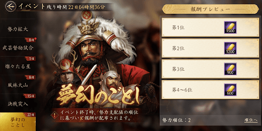 関所解放で対人になるまではイベント重視