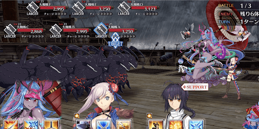 fgo-蛇は衣を脱ぎ捨てて 鬼は再び蘇る1戦