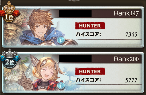 シャークパニック騎空団ランキング