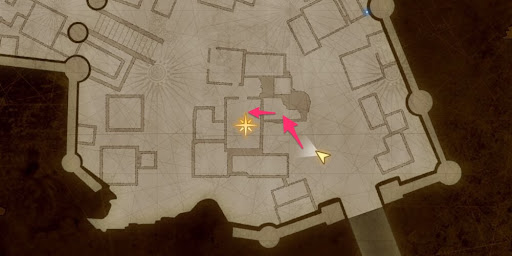 ヴァルキリーエリュシオン_俺の生まれた街_目的地へのマップ4