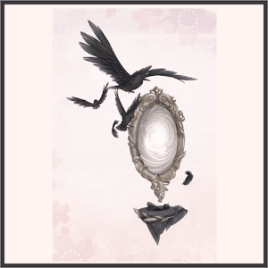魔鏡と鴉