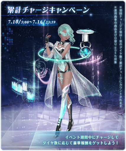 累計チャージキャンペーンで入手