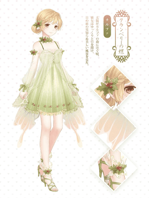 クランベリーの蝶1