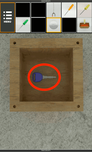  GarageHouse_箱の中から鍵を入手する