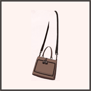 麦の穂バッグ（茶）