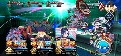 fgo-極静域の鯨波(6/6)1戦