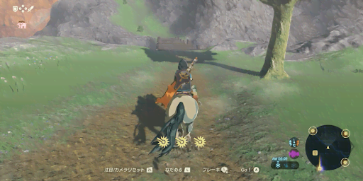 BotW_街道を道なりに進む