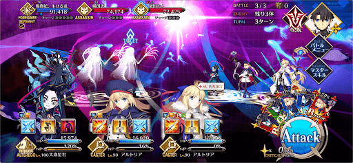 fgo-異神どもの海(4/5)3戦-1