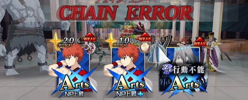 チェインエラー