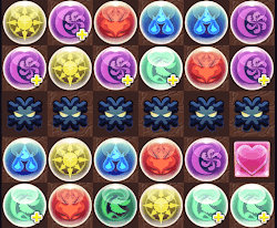 モンハンクエスト10-お邪魔盤面