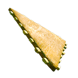 アドベの三角屋根