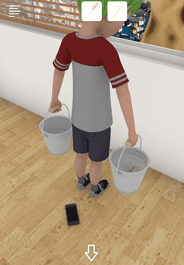 Schoolしょんぼりチャーリーと不思議な教室_携帯