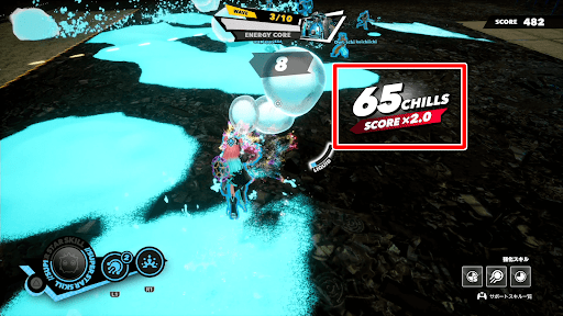 連続チルしてスコアを稼ごう
