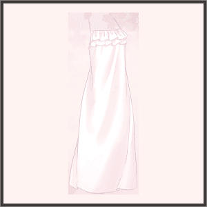 桃色キャミワンピ