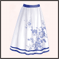 青磁-スカート
