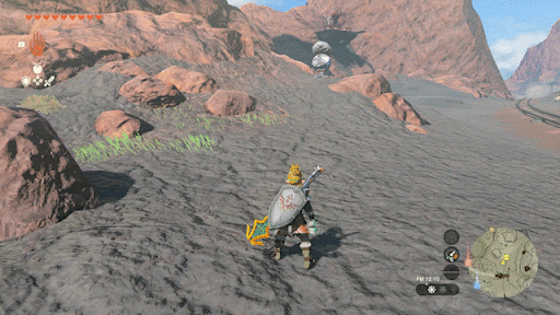 ゴロンシティの岩オクタ