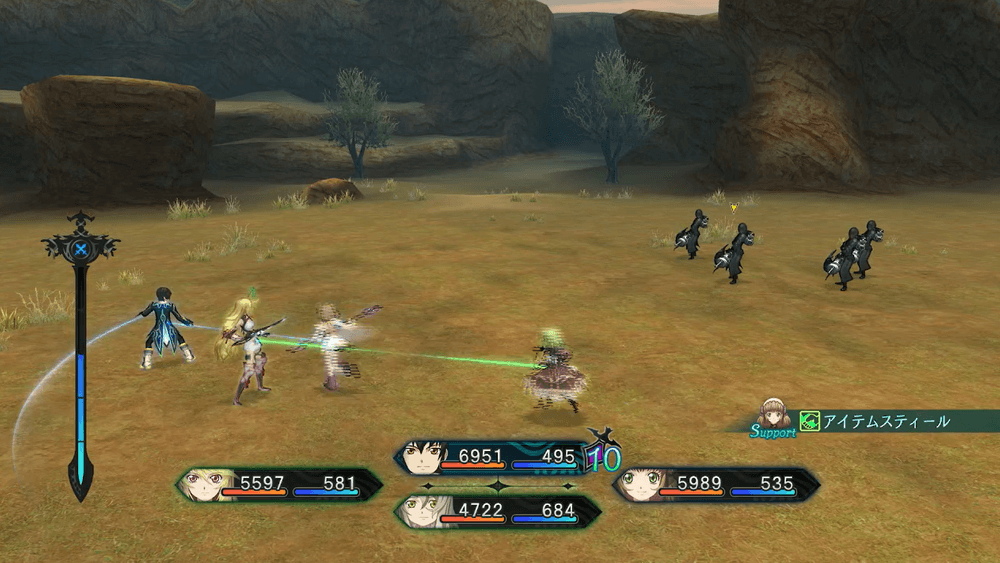 ヘヴィソル・ヘッド×4を倒す